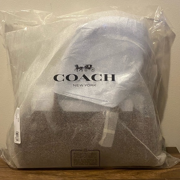 Coach Rich Brown Suede Shoulder Bag - Picture 4 of 8